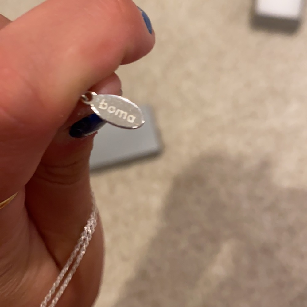 Boma Jewelry Sterling Silver Lotus Necklace - Picture 7 of 7